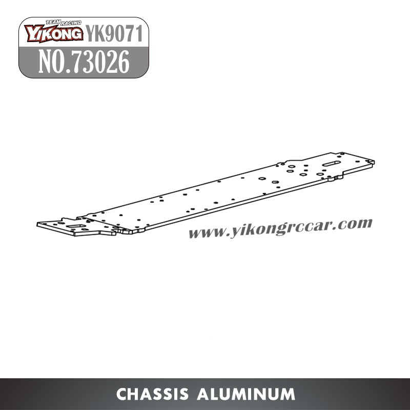 YIKONG YK9071 RC Car Parts Chassis Aluminum 73026