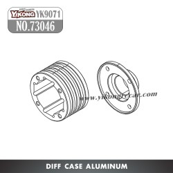 YIKONG YK9071 YT7/Pro Parts Diff Case Aluminum 73046