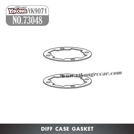 YIKONG YK9071 RC Car Parts Diff Case Gasket 73048