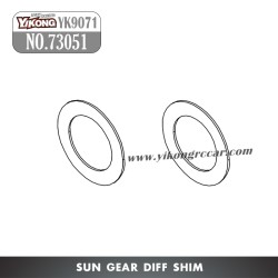 YIKONG YK9071 RC Car Parts Sun Gear Diff Shim 73051