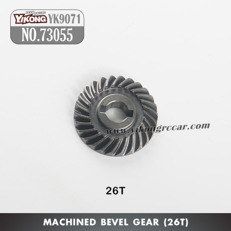 YIKONG YK9071 RC Car Parts Machined Bevel Gear 26T 73055