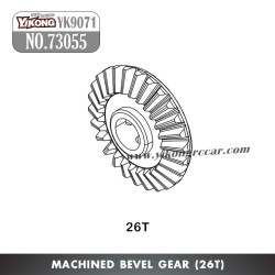 YIKONG YK9071 RC Car Parts Machined Bevel Gear 26T 73055