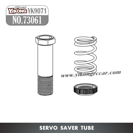 YIKONG YK9071 RC Car Parts Servo Saver Tube 73061