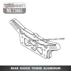 YIKONG YK9071 RC Car Parts Rear Shock Tower Aluminum 73065