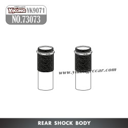 YIKONG YK9071 RC Car Parts Rear Shock Body 73073