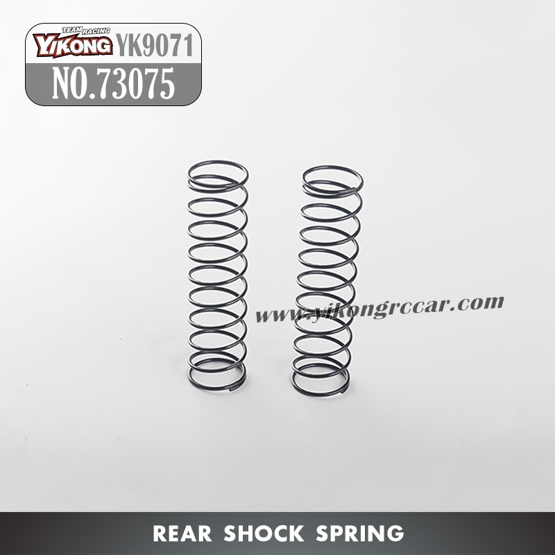 YIKONG YK9071 RC Car Parts Rear Shock Spring 73075