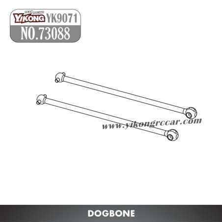 YIKONG YK9071 RC Car Parts Dogbone 73088