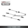 YIKONG YK9071 RC Car Parts R Clip Rubber Strip 73104