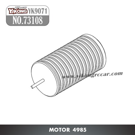 YIKONG YK9071 RC Car Parts Motor 4985 73108