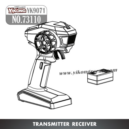 YIKONG YK9071 RC Car Parts Transmitter&Receiver 73110