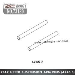 YIKONG YK9071 Parts Rear Upper Suspension Arm Pins 4x45.5mm 73120