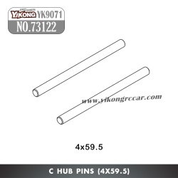 YIKONG YK9071 Parts C hub Pins (4x59.5) 73122