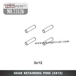 YIKONG YK9071 Parts Gear Retaining Pins 3x12mm 73126