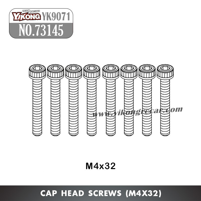 YIKONG YK9071 Parts Cap Head Screws (M4x32) 73145