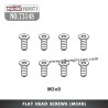 YIKONG YK9071 YT7/YT7Pro Parts Flat Head Screws (M3x8) 73148