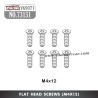 YIKONG YK9071 YT7/YT7Pro Parts Flat Head Screws (M4x12) 73151