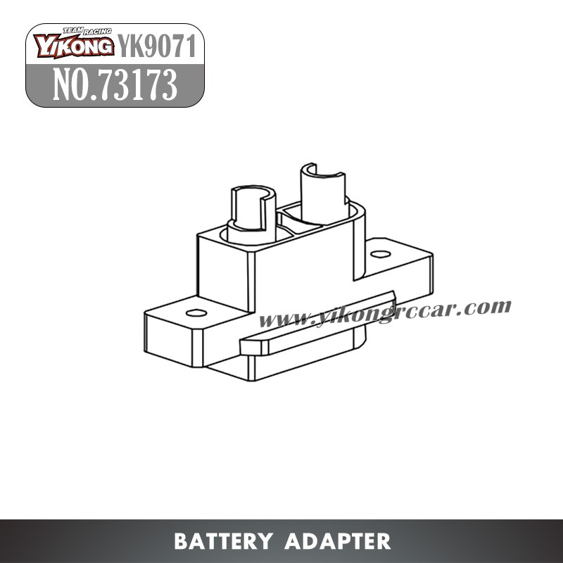 YIKONG YK9071 YT7/YT7Pro RC Car Parts Battery Adapter 73173