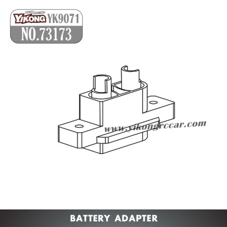 YIKONG YK9071 YT7/YT7Pro RC Car Parts Battery Adapter 73173