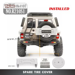 YIKONG YK4107 Parts Spare Tire,Spare Tire Bracket, Spare Tire Cover and Tail light R210S/S1,R102-N1,G172P