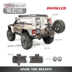 YIKONG YK4107 Parts Spare Tire,Spare Tire Bracket, Spare Tire Cover and Tail light R210S/S1,R102-N1,G172P