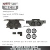 YIKONG YK4107 Parts Magnetic body pillar with quick-release latch R210N