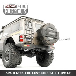 YIKONG YK4107 Parts Simulated Exhaust Pipe Tail Throat R210U/U-S