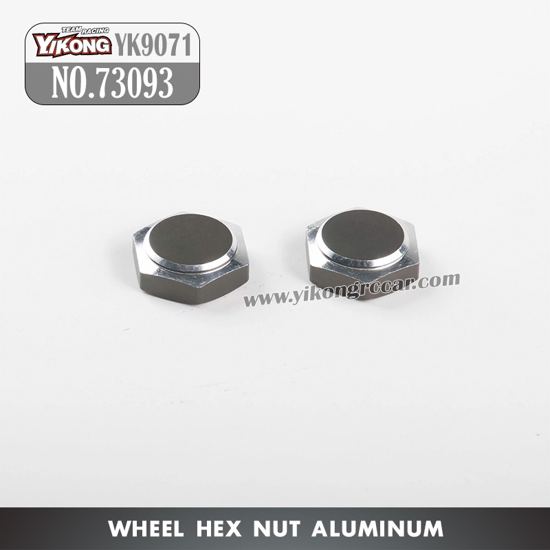 YIKONG YK9071 RC Car Parts Wheel Hex Nut Aluminum 73093