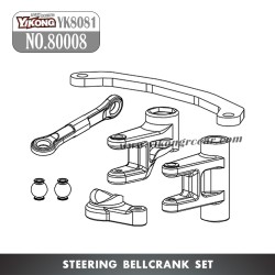 YIKONG YK8081 DF8 RC Car Parts NO.80008 Steering Bellcrank Set
