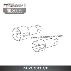 YIKONG YK8081 DF8 RC Truck Parts NO.80039 Drive Cups F/R