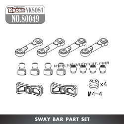 YIKONG YK8081 Parts NO.80049 Sway Bar Part Set