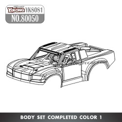 YIKONG YK8081 Parts NO.80050 Body Set completed Color 1