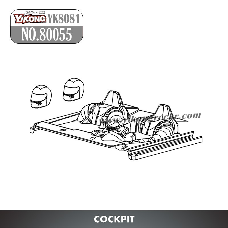 YIKONG YK8081 Parts NO.80055 Cockpit