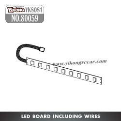 YIKONG YK8081 Parts NO.80059 LED Board including wires