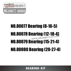 YIKONG YK8081 RC Vehicle Parts NO.80077-80080 Bearing