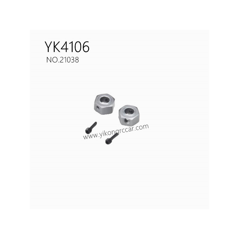 YIKONG YK4106 Pro Parts Front Hexagon Wheel Seat 21038