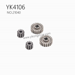 YIKONG YK4106 Pro Parts Portal Axle Shaft Gear 11T/12T 21040