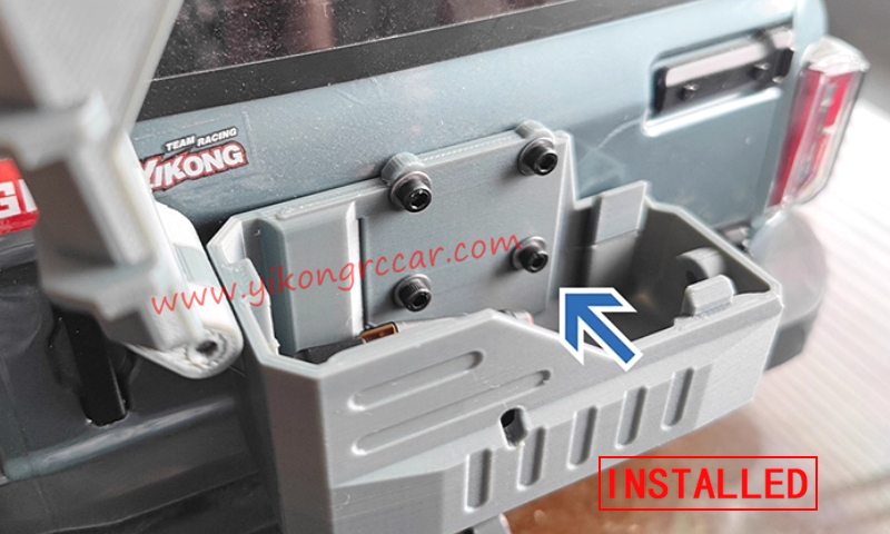 YIKONG YK4083 Upgrade Parts Trunk Installation Step 1
