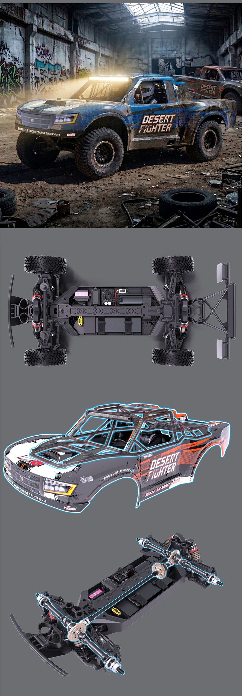 YIKONG YK8081 RC CAR 3