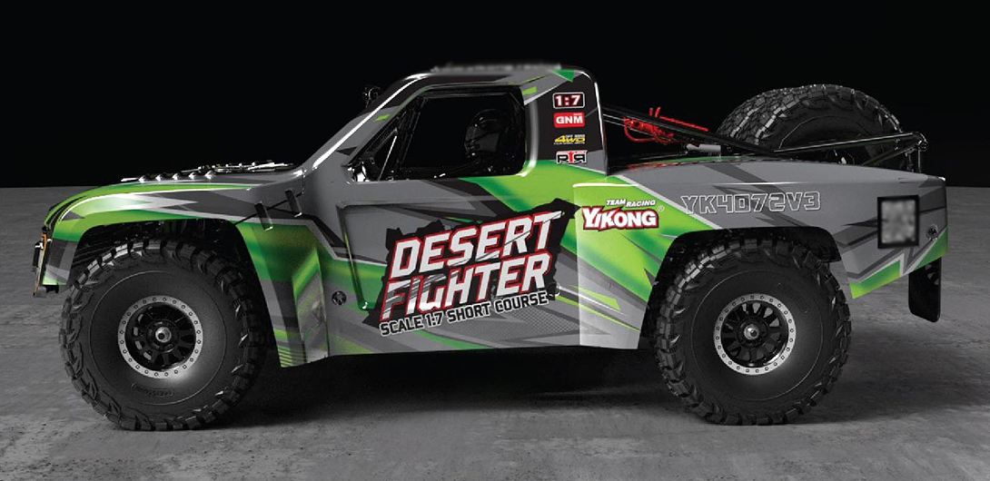 yikong_yk4072_v3_rc_Truck_green
