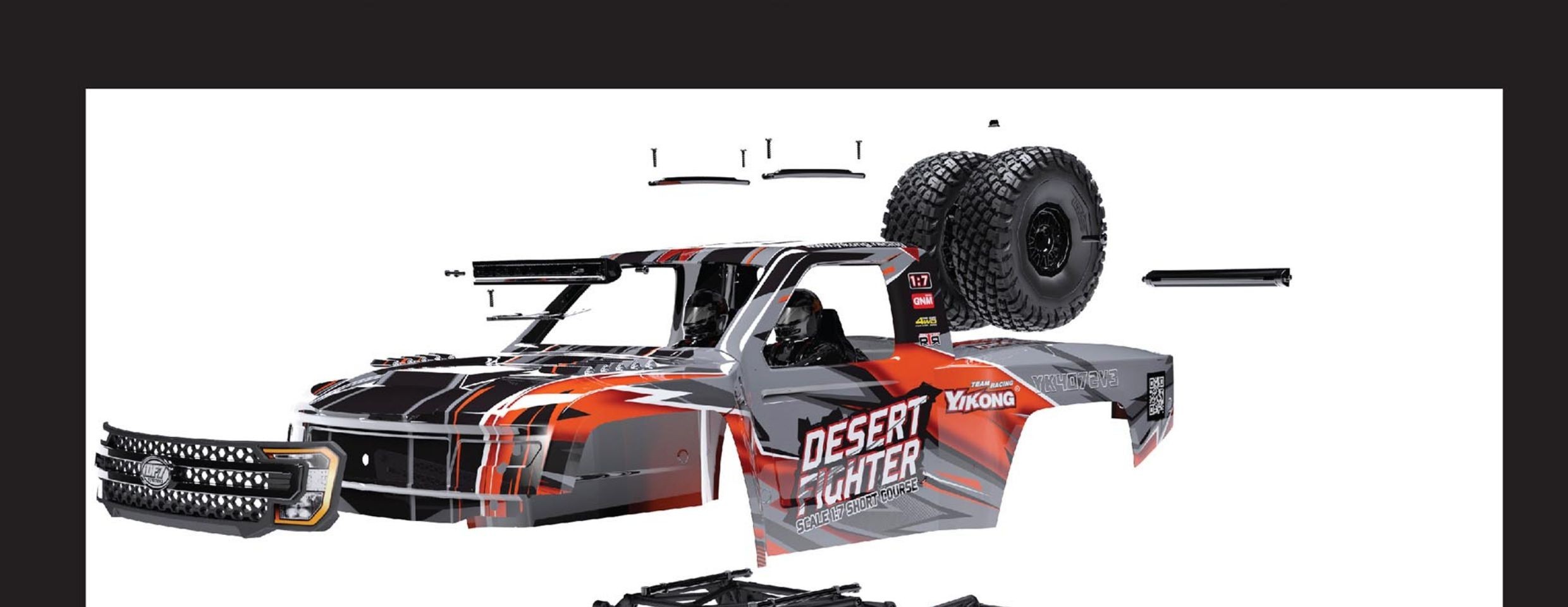 yk4072 v3 rc car 5