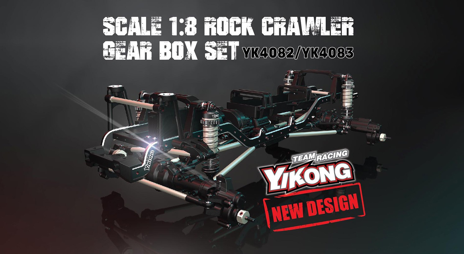YIKONG YK4082V3 YK4083V3 RC Crawler Gear Box Set