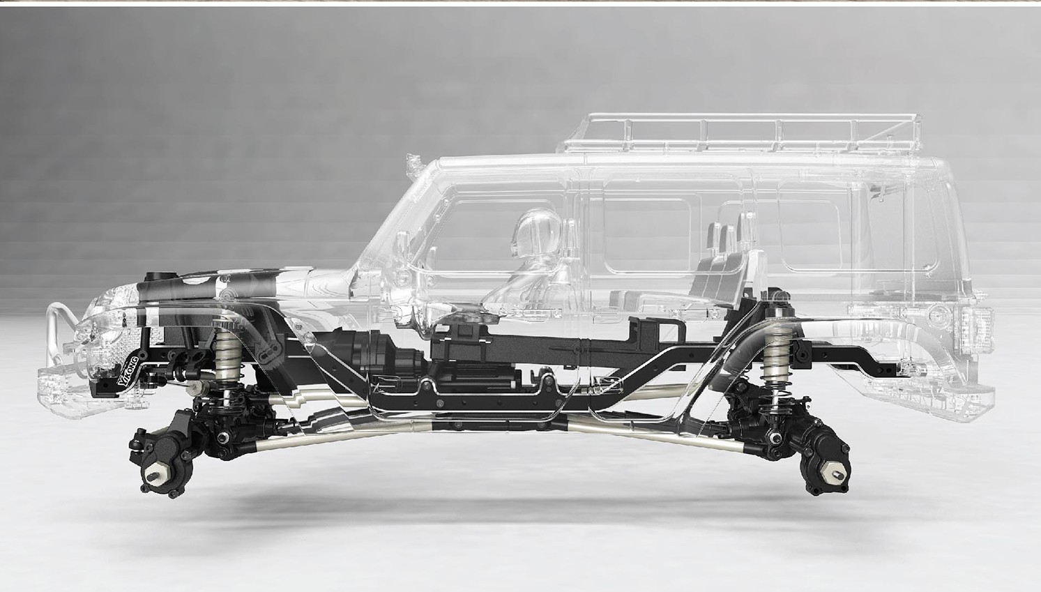 YIKONG YK4082V3 YK4083V3 RC Crawler Gear Box Set 10