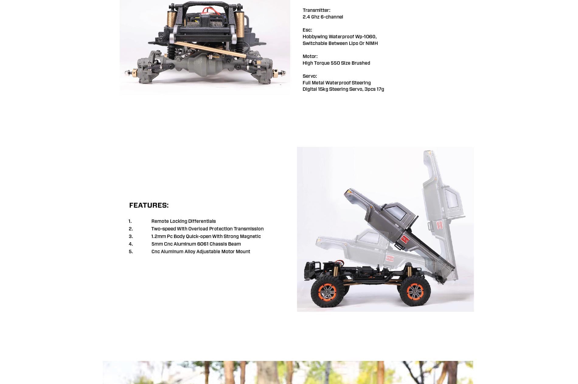 yikong yk4101 rc car 4r