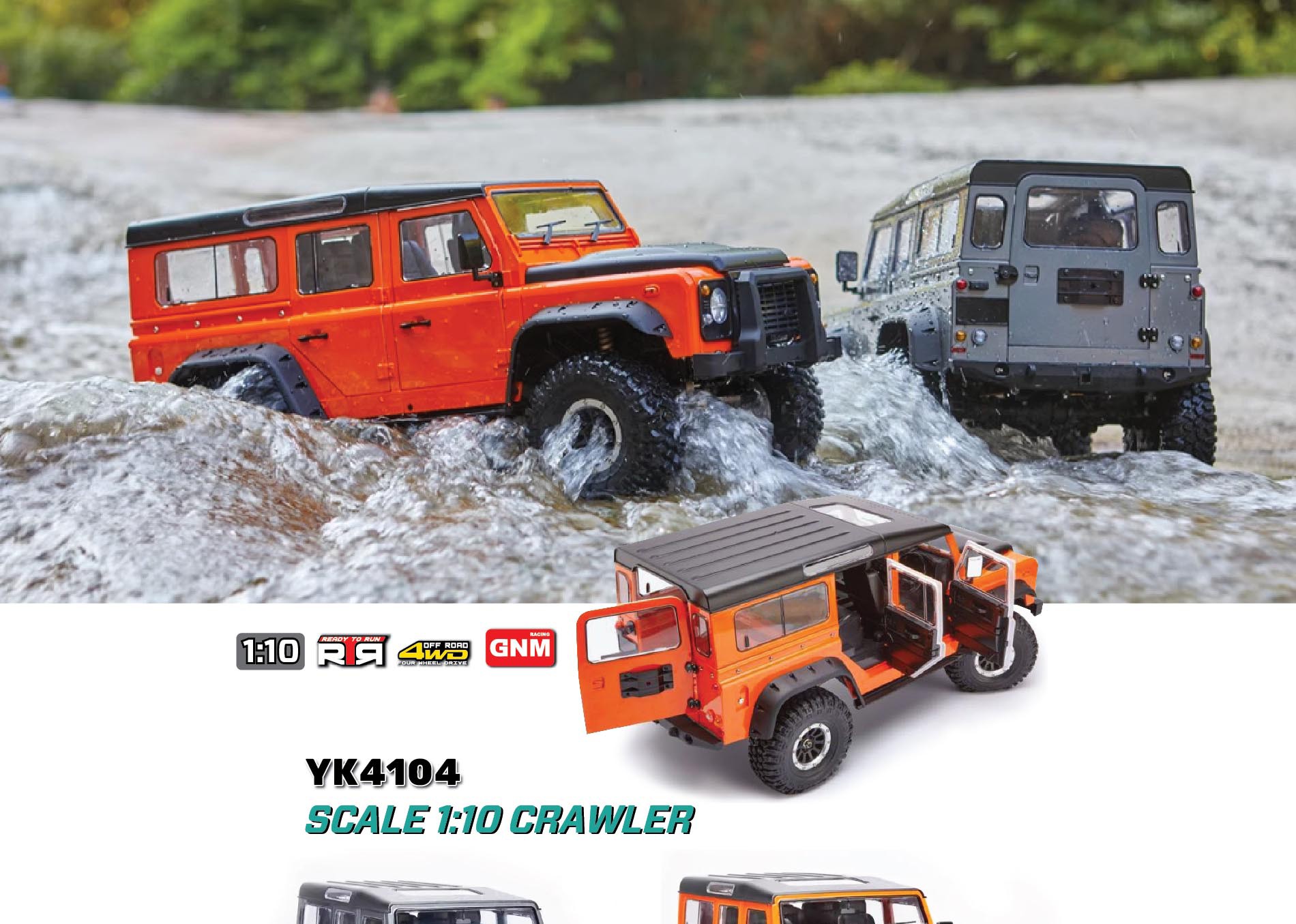 YIKONG YK4104 4WD RC Crawler 1