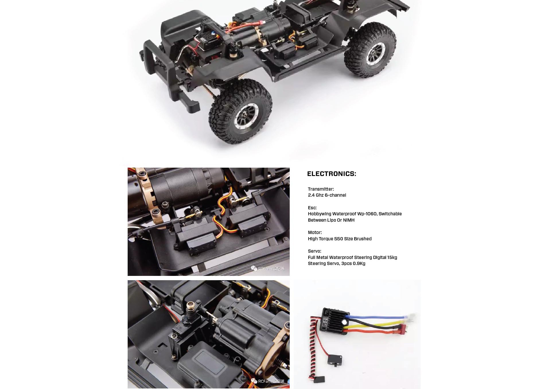 YIKONG YK4104 4WD RC Crawler 3