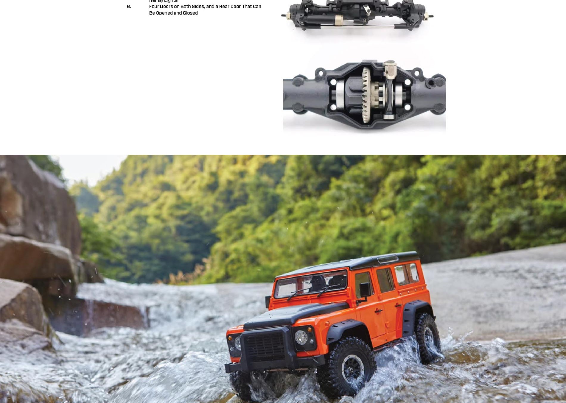 YIKONG YK4104 4WD RC Crawler 5