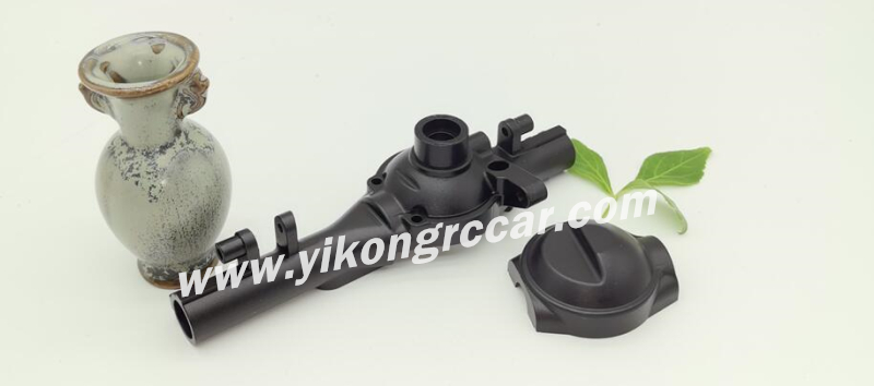 QT22142B-YK KONG YK4107 Pro Upgrade Parts Front Axle Shell Black-1