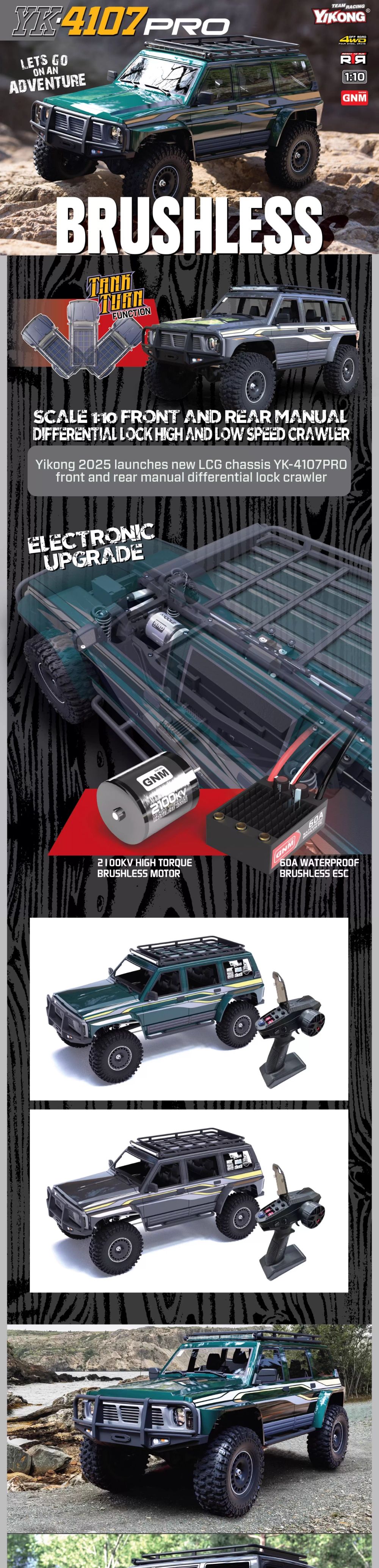 yikong yk4107pro rc car 1