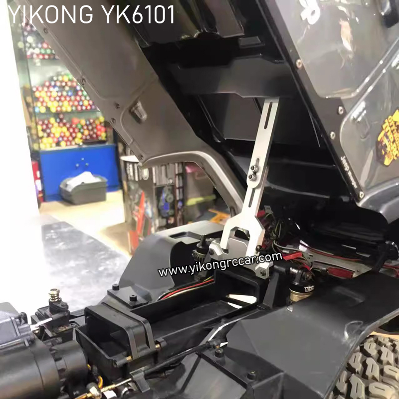 YIKONG YK4082 RC Car Parts Aluminum alloy car shell bonnet support bracket6