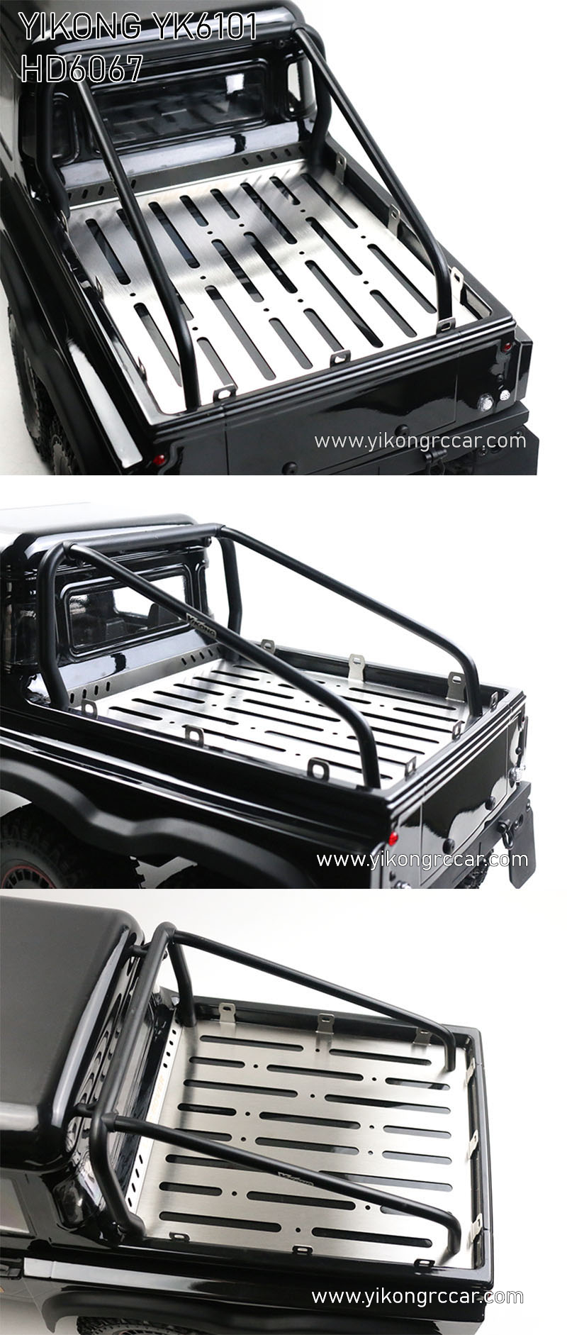 YIKONG YK6101 RC Car Upgrade Parts Trunk lid (with hook)4(1)